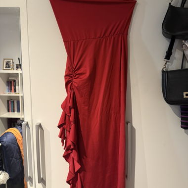 Red Bandeau Dress