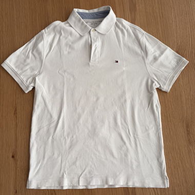 Polo Tommy Hilfiger blanc