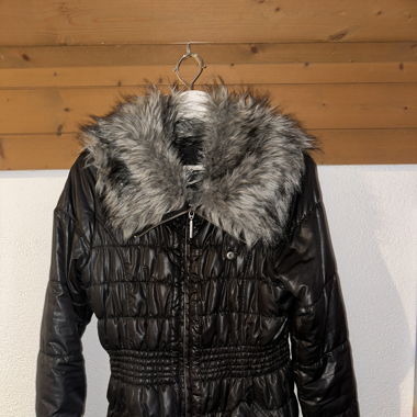 vintage jacke mit Fell