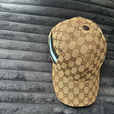 Gucci cap blue black striped negotiable