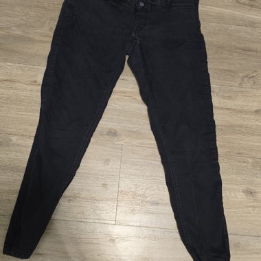 Schwarze Umstands-Jeansleggings C&A gr. 44