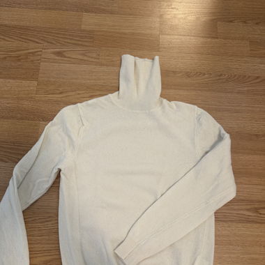 Rollkragenpullover aus Merinowolle