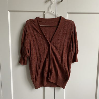 Strickjacke Kurzarm, M