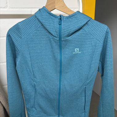 Felpa con cappuccio Salomon con zip