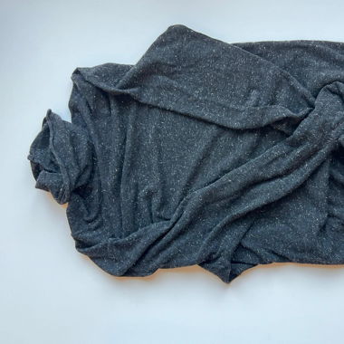 Maglietta leggermente glitterata grigio scuro 