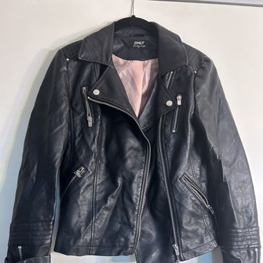 Kunstlederjacke