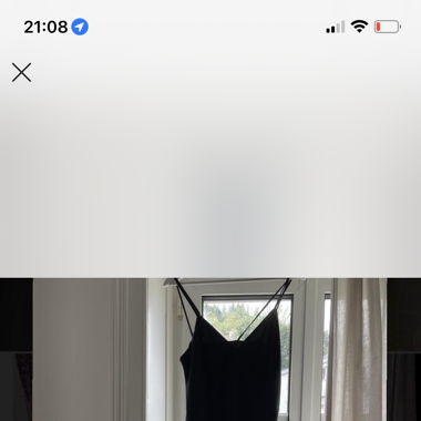 Black satin dress