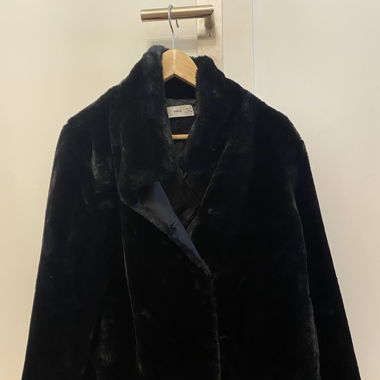 Flauschige Jacke Winter