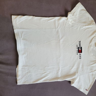 Tommy Jeans T-Shirt, Size M, White