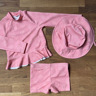 C&A Swimsuit Set for Girls 12 Months