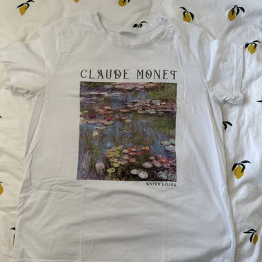 Claude Monet White T-Shirt