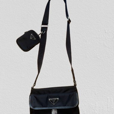 Prada shoulder bag black