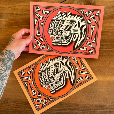 Tiger-ception Print