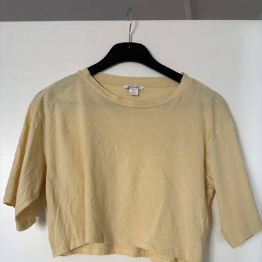 Crop Top Gelb