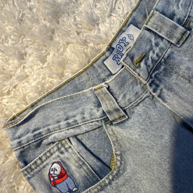 Big Boys Jeans mit weitem Bein