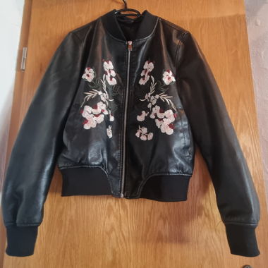 Veste à motif floral