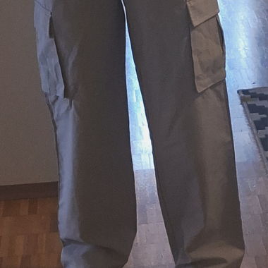 Beige baggy pants