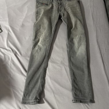 Jeans gris slim