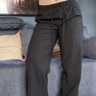 Pantalon ample noir