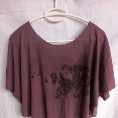Top ample Hippie Boho