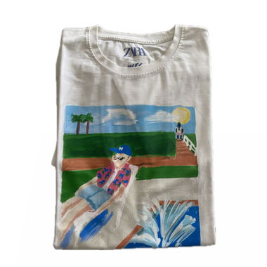 T-shirt graphique ZARA X WES ANDERSON