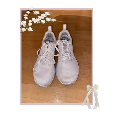 white adidas sneaker