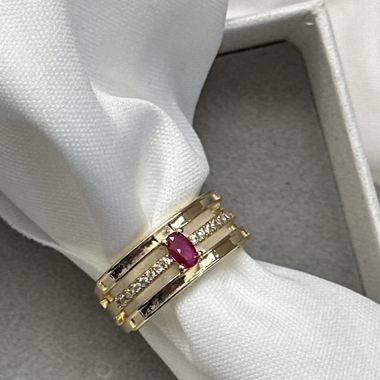 Adjustable ring made of stainless steel