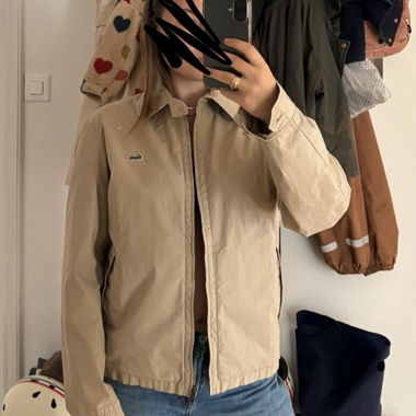 Lacoste beige jacket