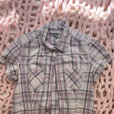 y2k purple shirt