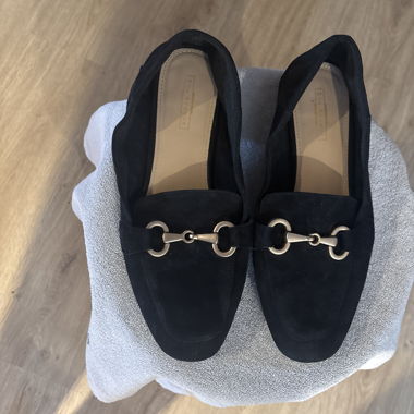 Mocassins noirs à mors