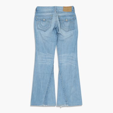 Vintage Flared True Religion Jeans Damen L