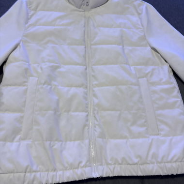 White Quilted Jacket
