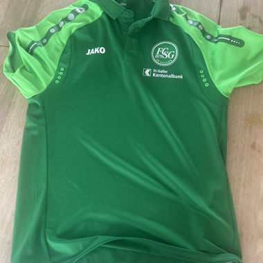 JAKO FC St. Gallen Poloshirt grün