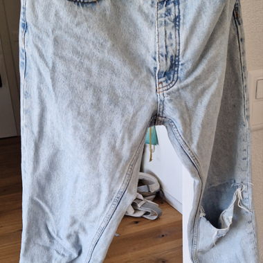 Jeans Pull&Bear azzurro chiaro, taglia 40