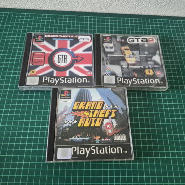 Pack de jeux PS1 GTA