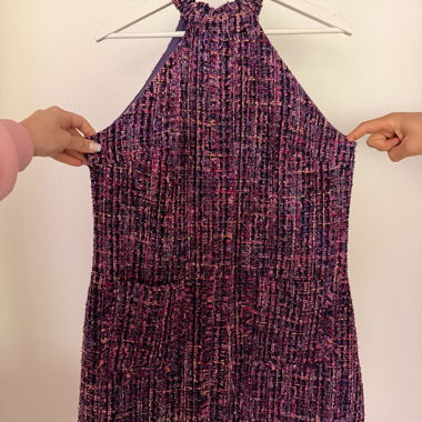 Boucle-Tweed Top