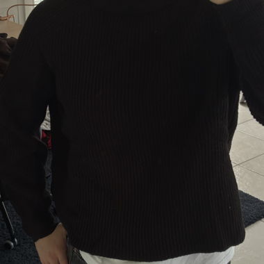 Pull&Bear Strickpullover schwarz