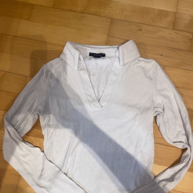 Langarmshirt mit Kragen