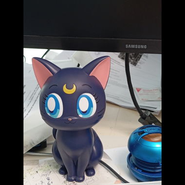 Luna Sailor Moon cat figure sofvimates new