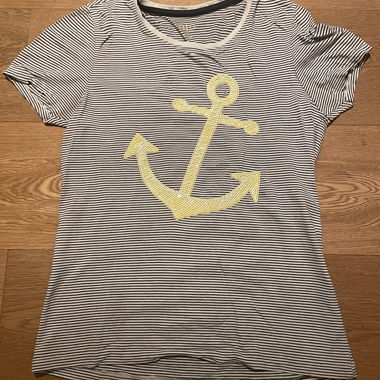 Vintage T-Shirt mit Anker