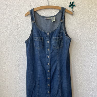 Robe en Denim Vintage M