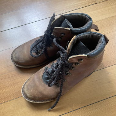 Scarpe outdoor in pelle