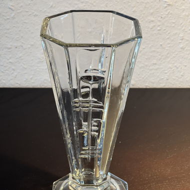 Vintage Vase octogonal 1940-50