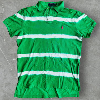 VINTAGE RALPH LAUREN POLOSHIRT GESTREIFT -GR. M-