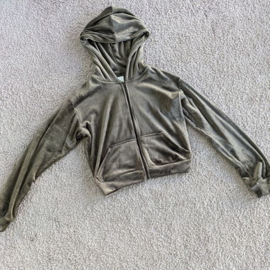 Flauschige Jacke