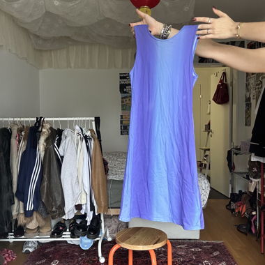 Robe mini bleue