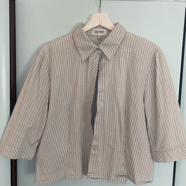 Blusa a quadri ESPRIT