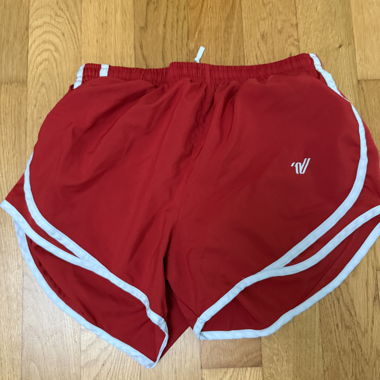 Shorts sportivi rossi
