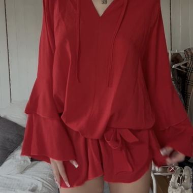 Robe rouge