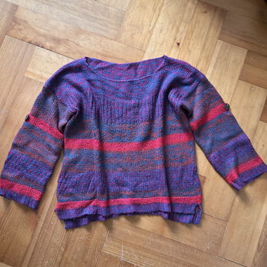Pull tricoté par grand-mère